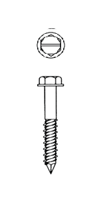 Phillips Flat Head Hi-Low Thread, Diamond Tip - ENVIROCOAT Blue Finish