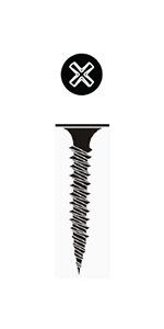 Phillips Bugle Head Fine Thread Sharp Point - Black Phosphate