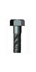 A325 Hex Head Bolts - Plain (Mill Special Order)